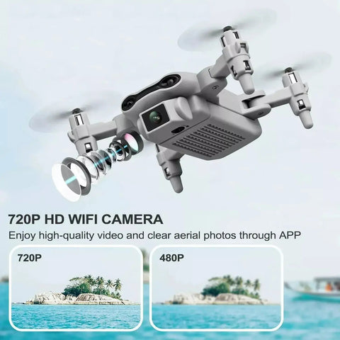 4DRC V9 Mini Drone For Kids Adults 720P HD FPV Camera, Foldable RC Quadcopter For Boys Girls With Altitude Hold, Headless Mode,Logistics Is Randomly Sent By UPS,USPS,FEDEX,Amazon Logistics. null