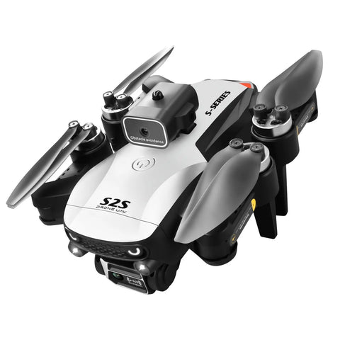 Folding UAV Obstacle Avoidance Optical Flow Hover Quadcopter Electric Lens Remote Control null