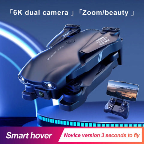4DRC V13 RC Drone 6K HD Dual Camera WiFi FPV Foldable Quadcopter Camera Drone ,2 Battery.Logistics Is Randomly Sent By UPS,USPS,FEDEX null