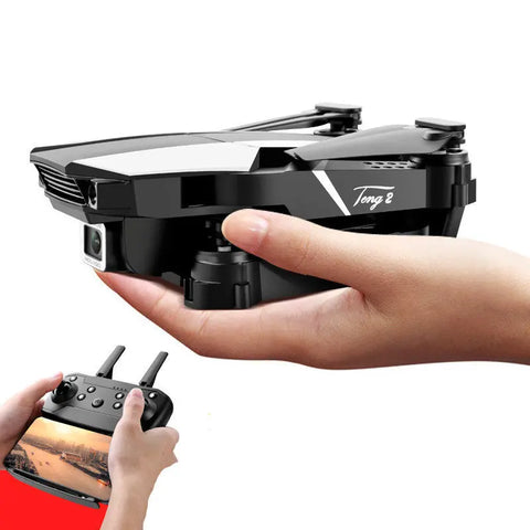 Folding Remote Control Drone  4K Dual Camera null