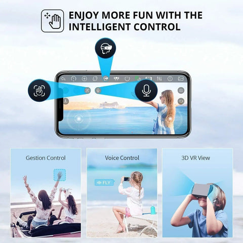 4DRC V13 RC Drone 6K HD Dual Camera WiFi FPV Foldable Quadcopter Camera Drone ,2 Battery.Logistics Is Randomly Sent By UPS,USPS,FEDEX null