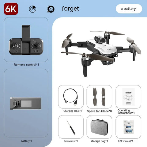 Folding UAV Obstacle Avoidance Optical Flow Hover Quadcopter Electric Lens Remote Control null