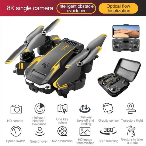 High Definition 8K Folding Intelligent Obstacle Avoidance Drone null