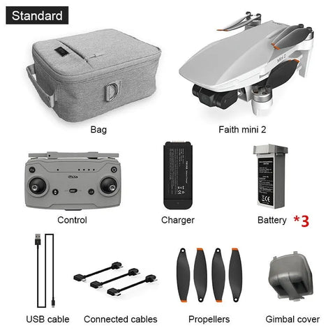 UAV 4K Three-axis Brushless Anti-shake Head null