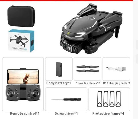 V88 UAV HD Aerial Photography 4K Dual Camera null