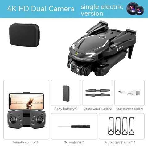 V88 UAV HD Aerial Photography 4K Dual Camera null