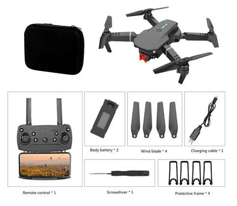 E88 Drone Photography Of High-definition Folding Four Axis null