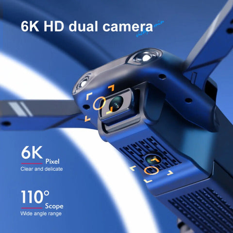 4DRC V13 RC Drone 6K HD Dual Camera WiFi FPV Foldable Quadcopter Camera Drone ,2 Battery.Logistics Is Randomly Sent By UPS,USPS,FEDEX null