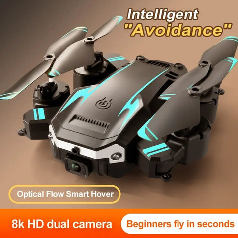 High Definition 8K Folding Intelligent Obstacle Avoidance Drone null